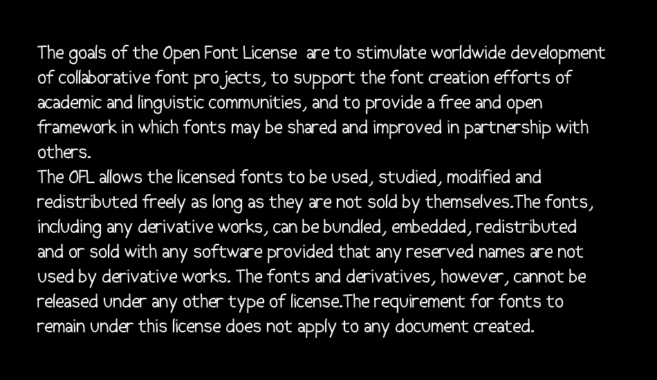 Abscissa font 1