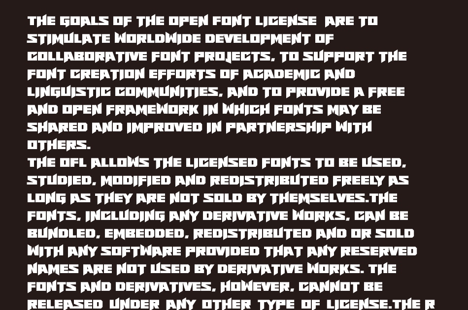 Abyssal Horrors font 1