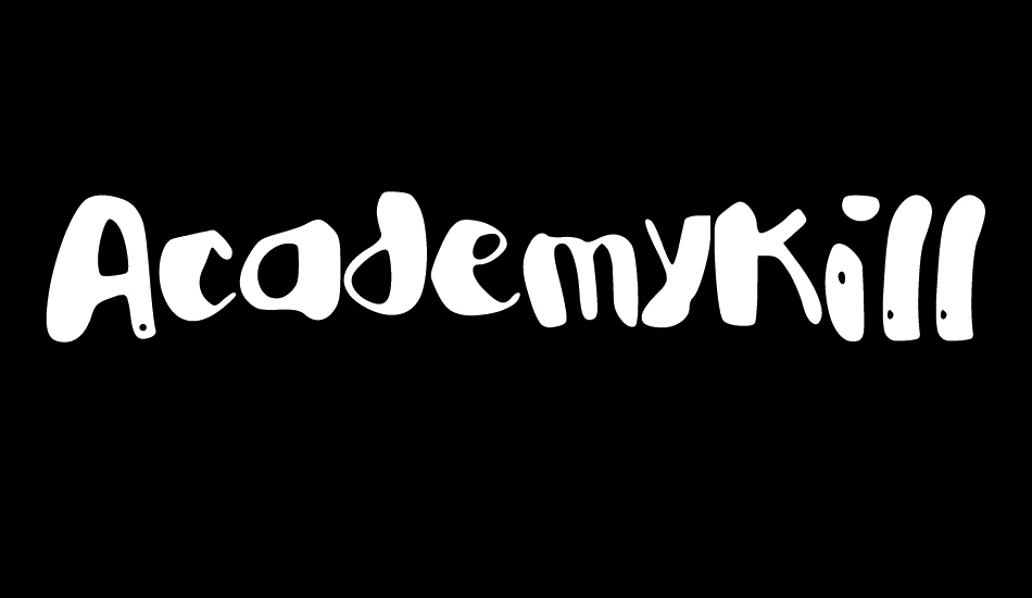 AcademyKiller font big