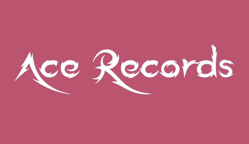 Ace Records font big
