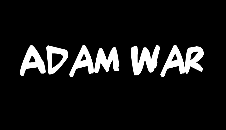 Adam Warren pro font big