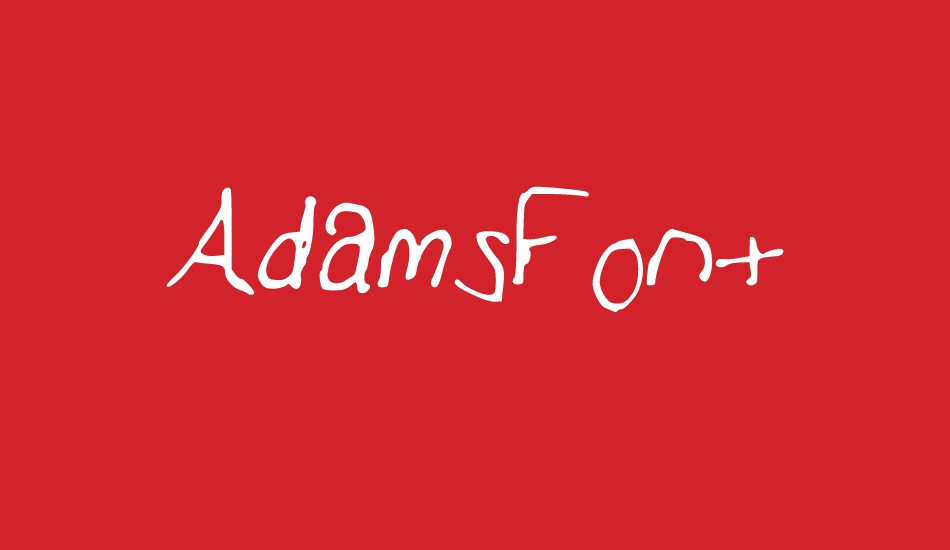 AdamsFont font big