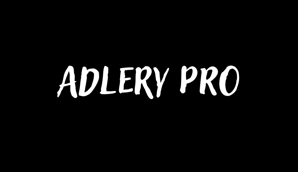 adlery-pro font big