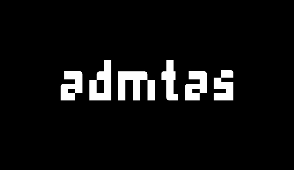 admtas font big