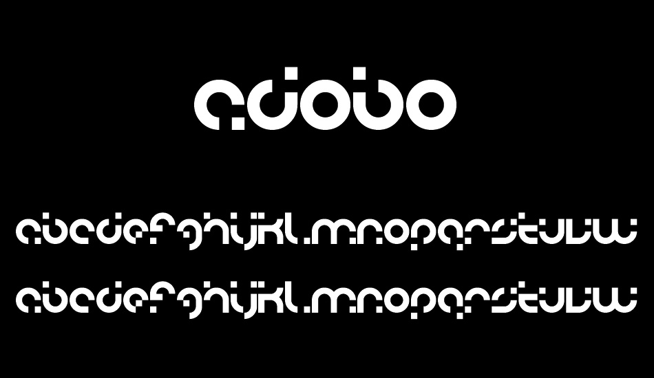 adobo font