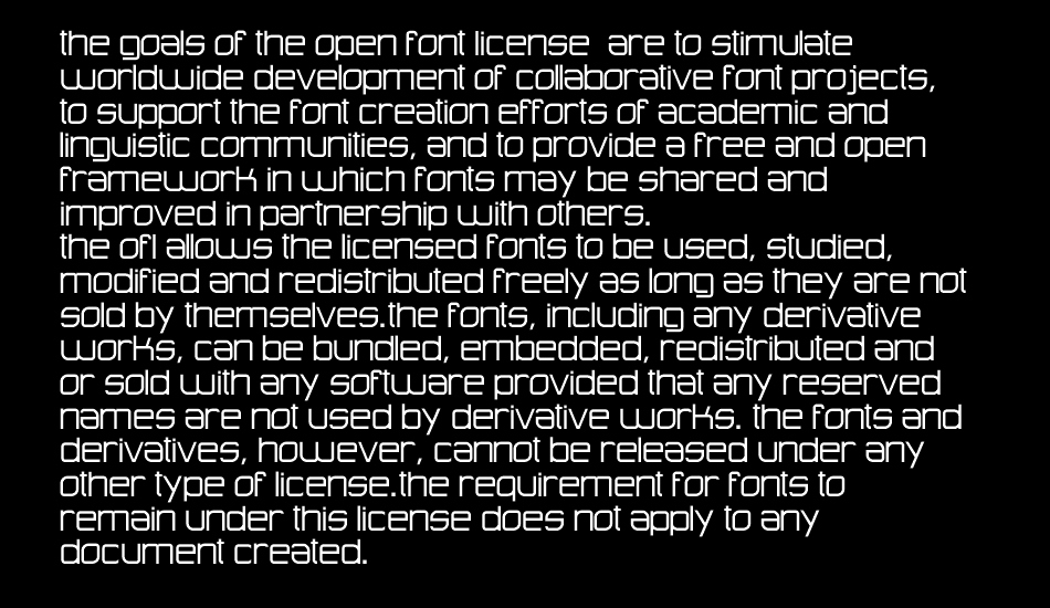 Advanced Architecture font 1