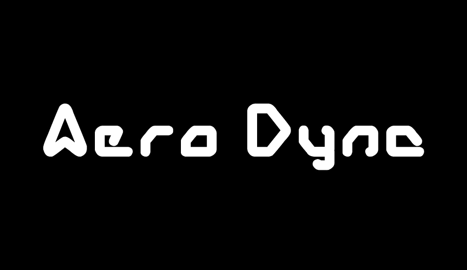 Aero Dynamic font big