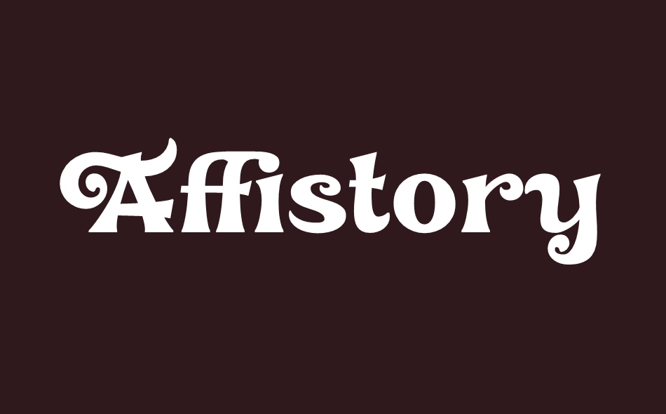 Affistory font big