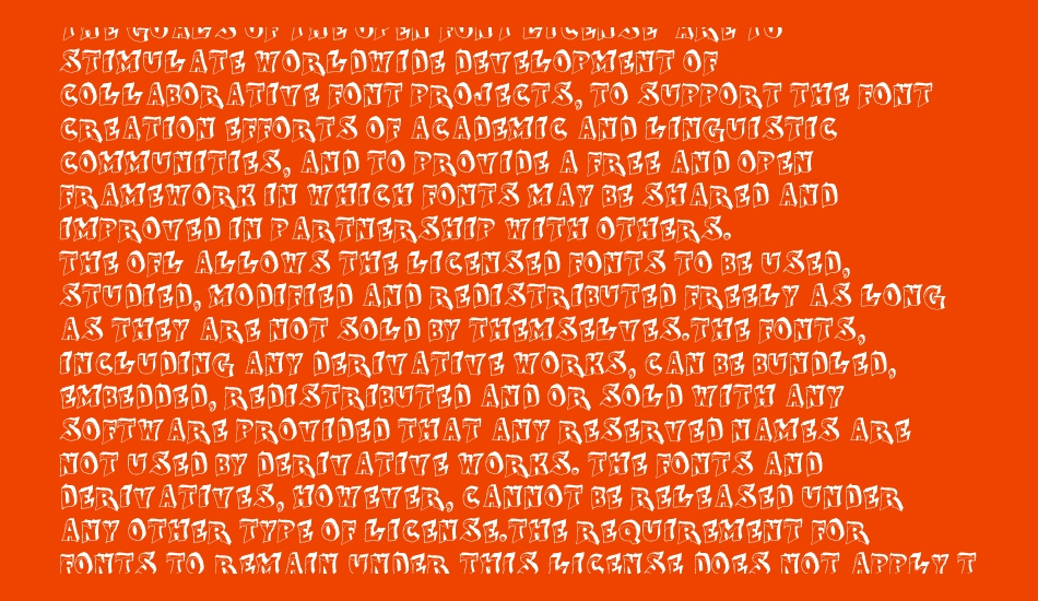 After Cheret font 1