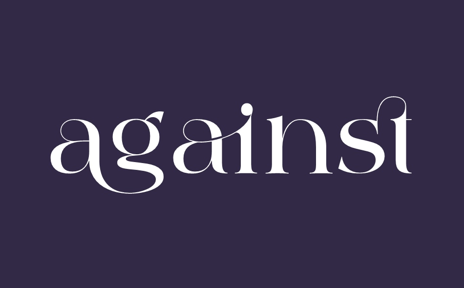 Against font big