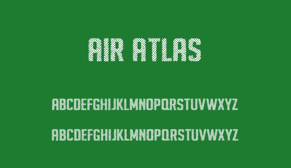 Air Atlas font
