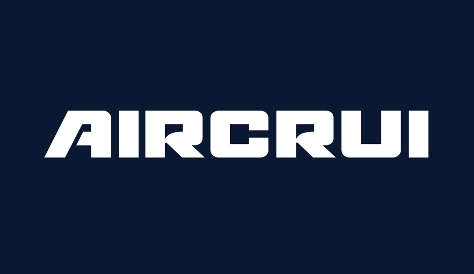 Aircruiser font big