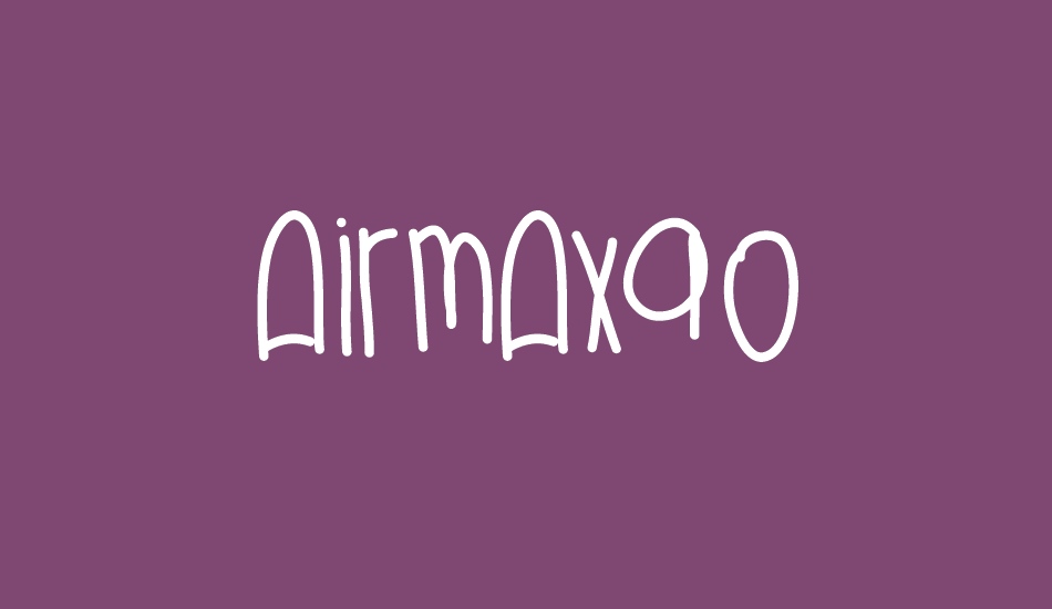 AirMax90 font big