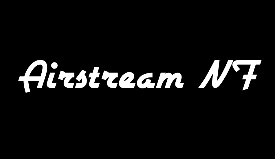 Airstream NF font big