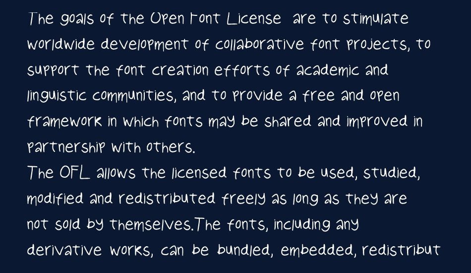 Aision font 1