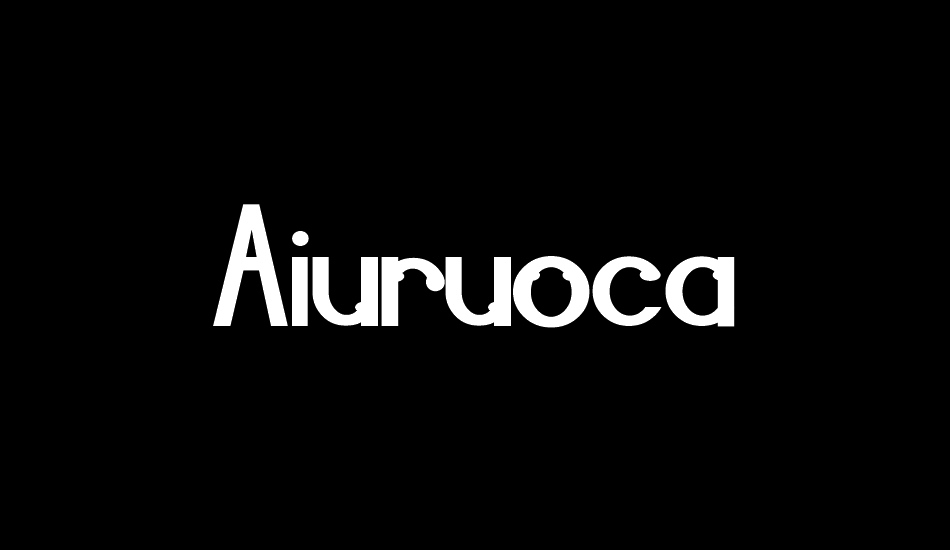 Aiuruoca font big