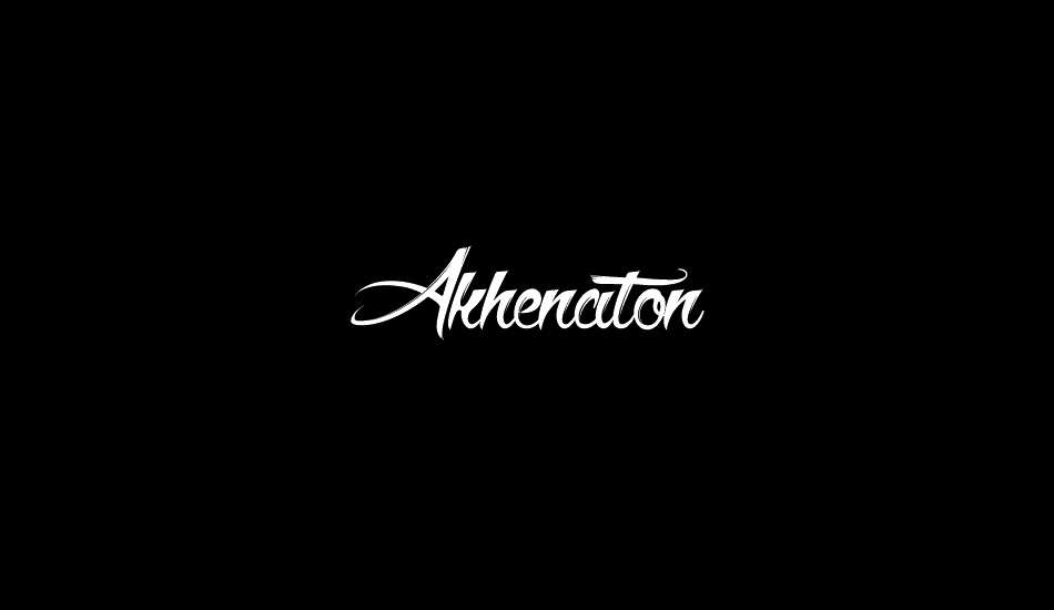 Akhenaton font big