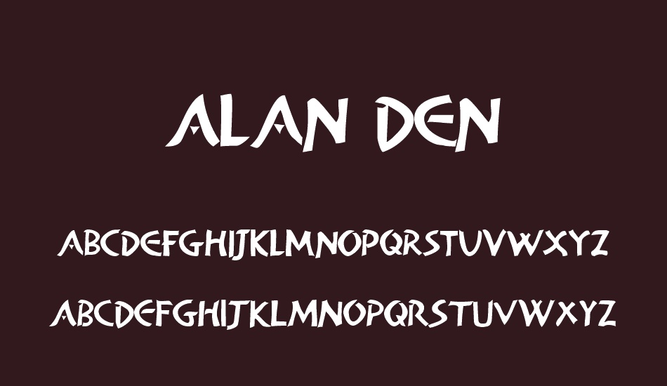 alan-den font