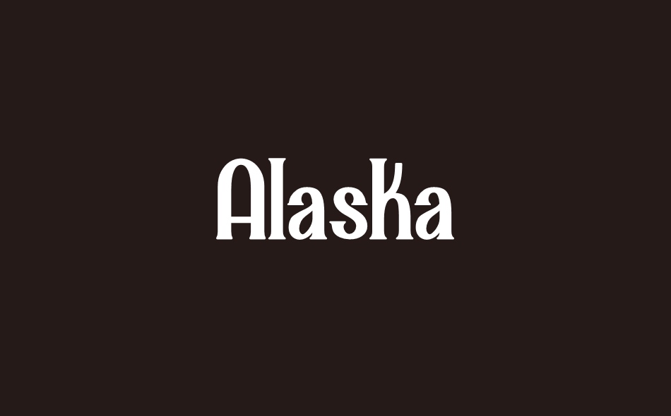 Alaska font big