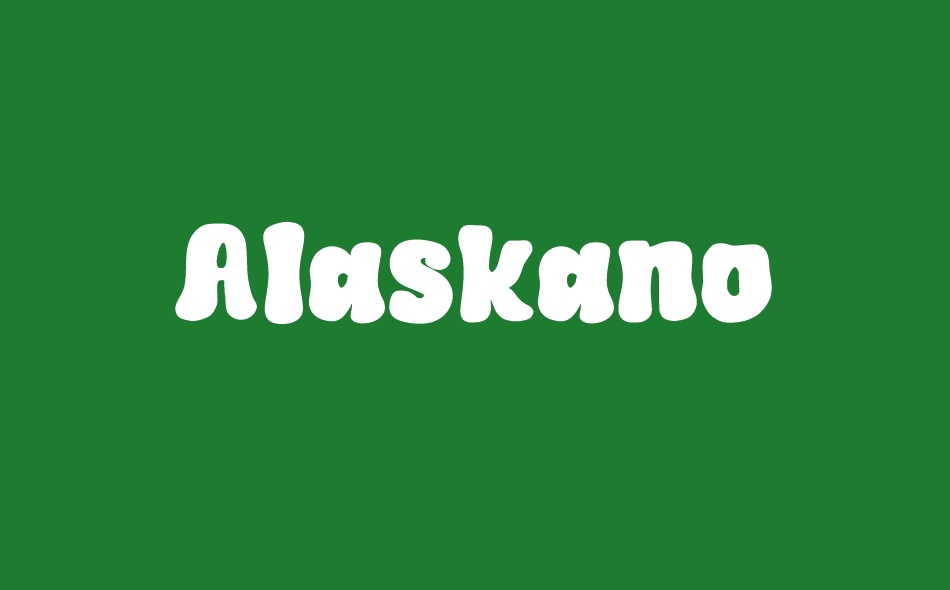 Alaskano font big