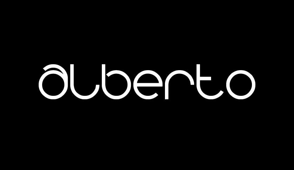 alberto font big