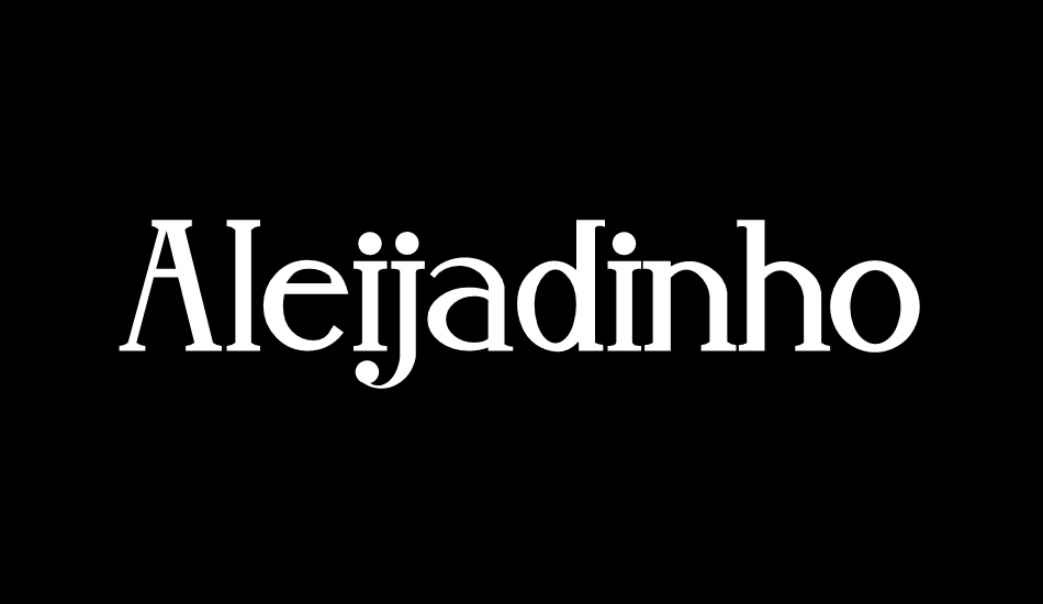 Aleijadinho font big