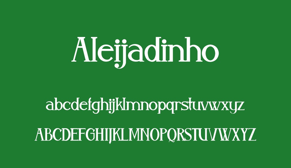 Aleijadinho font