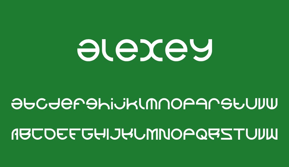 alexey font