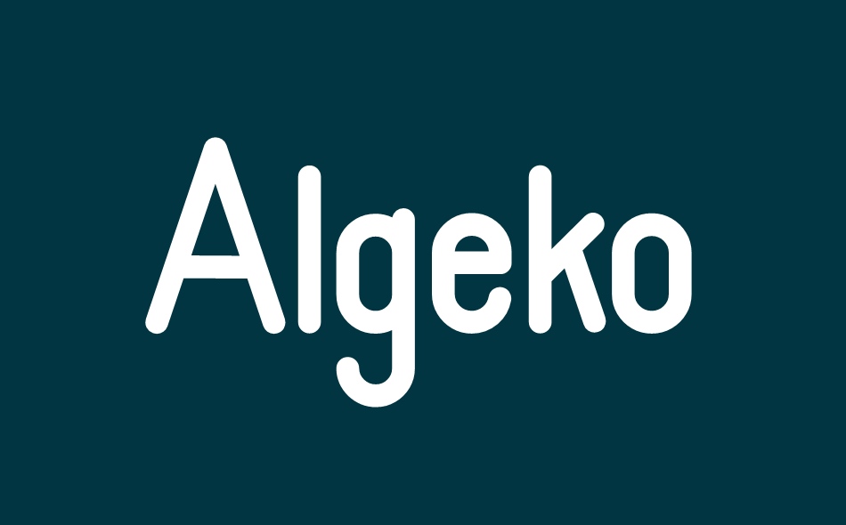 Algeko font big