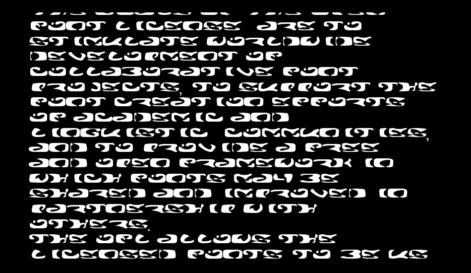 Alien Ghost 2 font 1