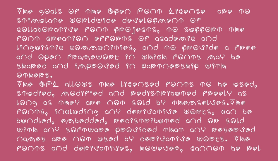 Alien Lines font 1