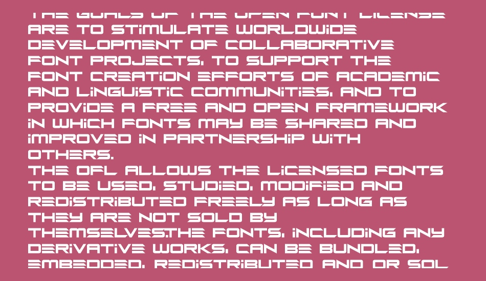 Alien Mine font 1