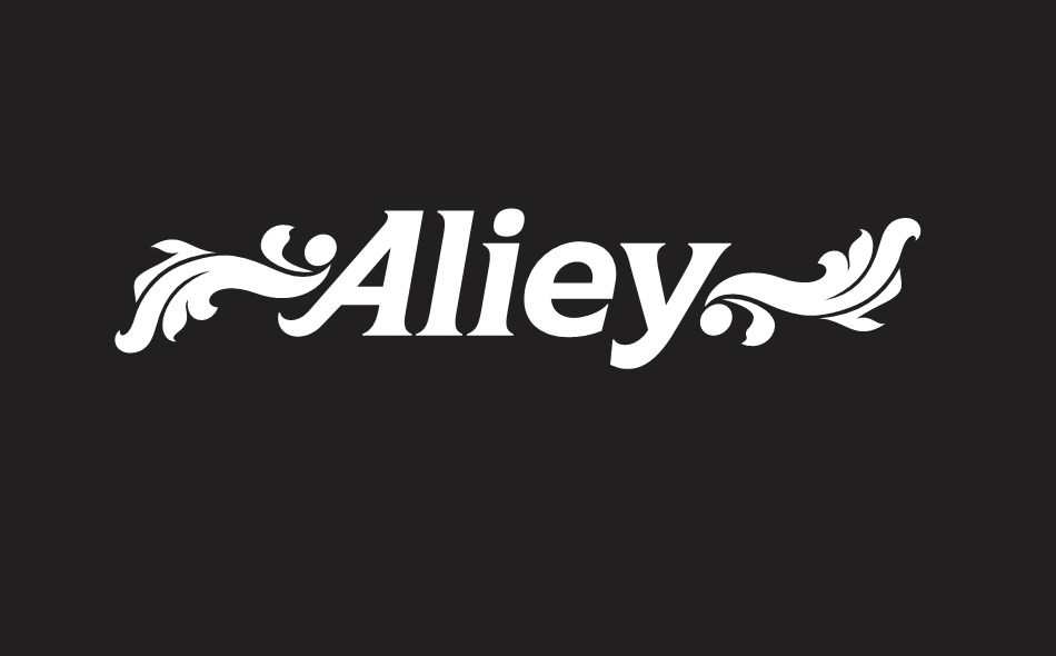 Aliey font big