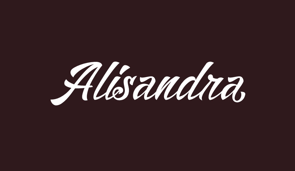 alisandra-demo font big