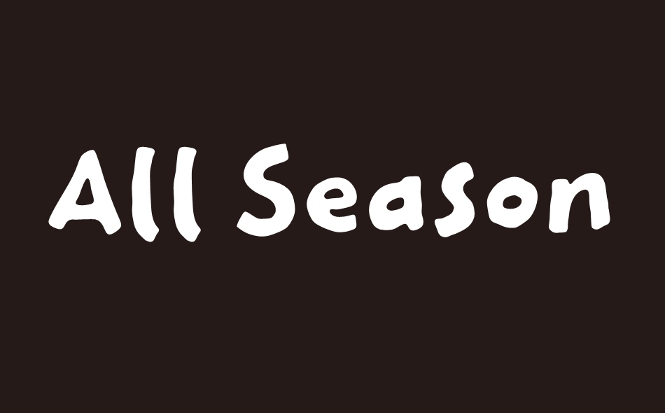 All Season Ornaments font big