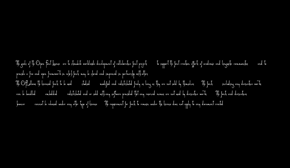 Alleghieri Demo font 1
