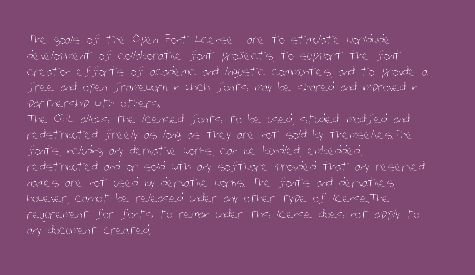 AllensMess font 1