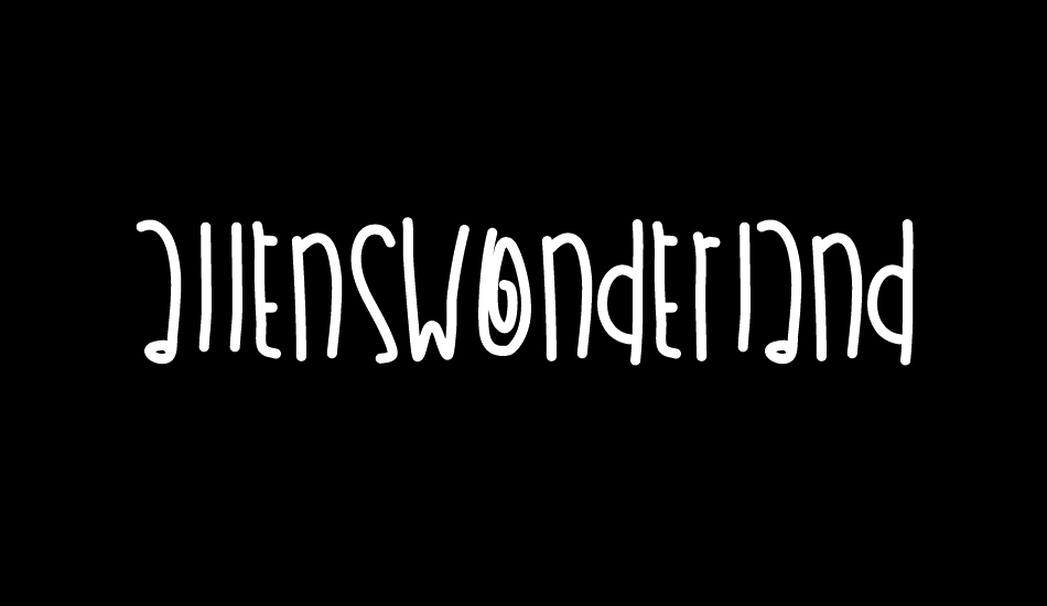 AllensWonderland font big