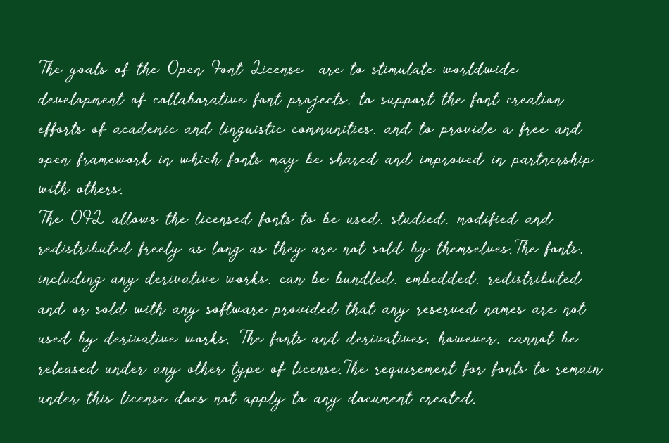 Almaheera font 1
