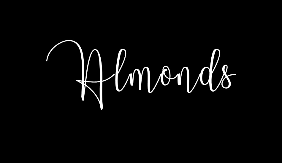 Almonds font big