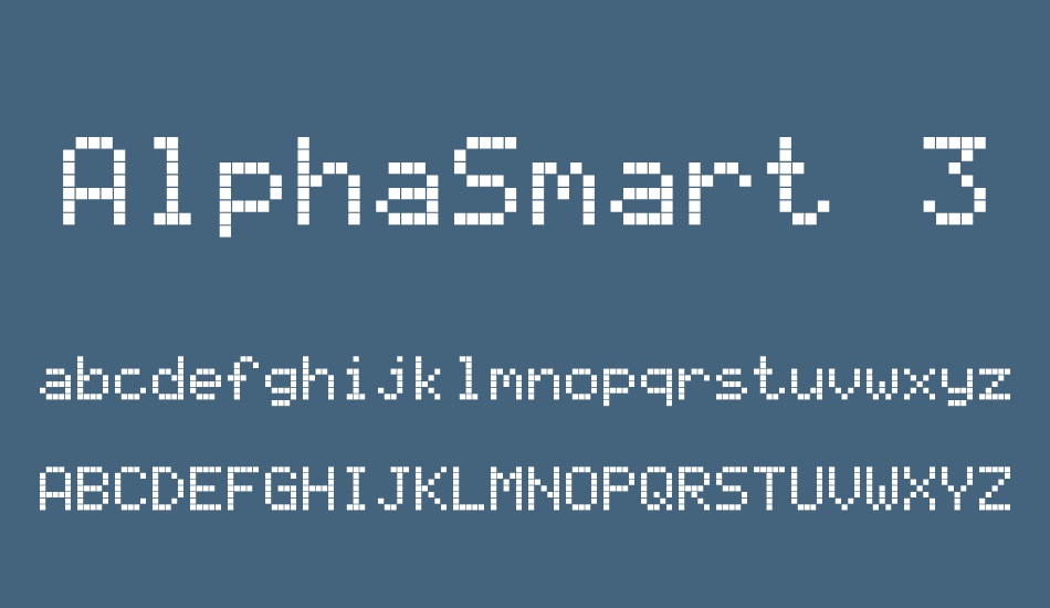 alphasmart-3000 font