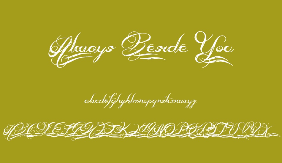 Always Beside You font