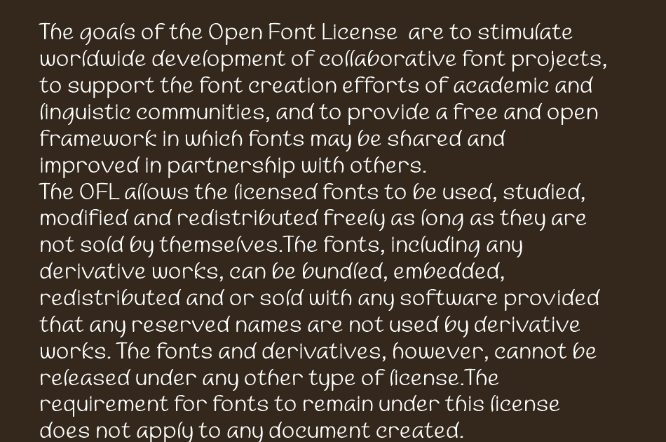 Always Give font 1