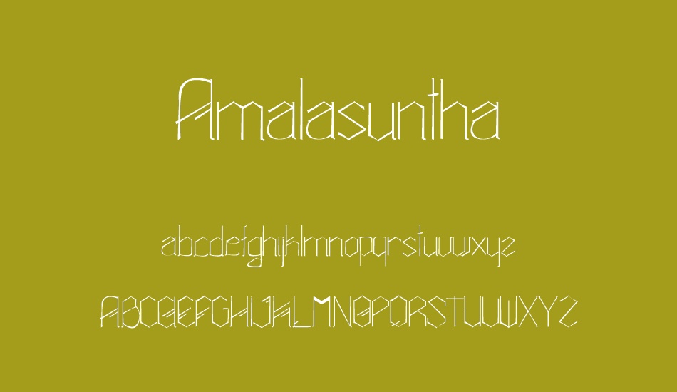 Amalasuntha font