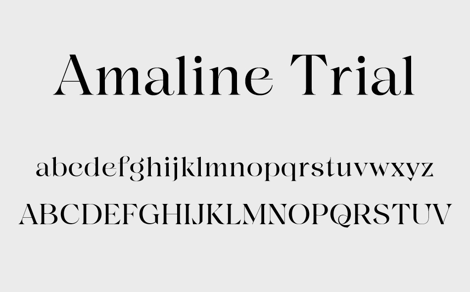 Amaline font