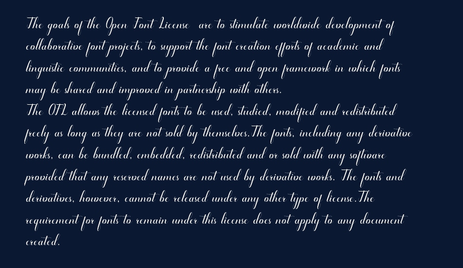 Amanda font 1