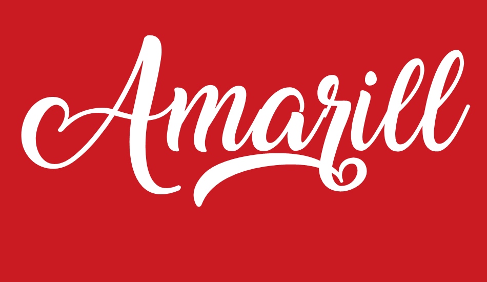 Amarillo font big