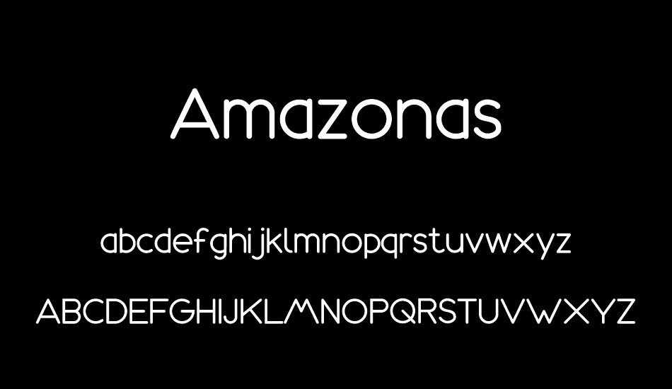 Amazonas font
