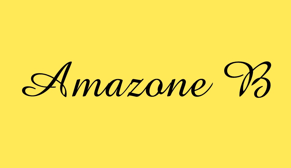 amazone-bt font big