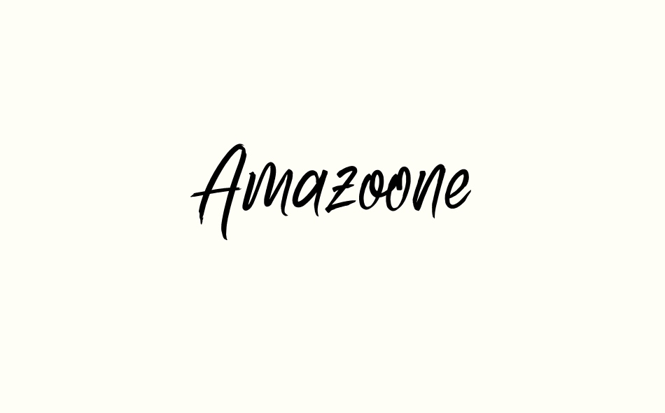 Amazoone font big